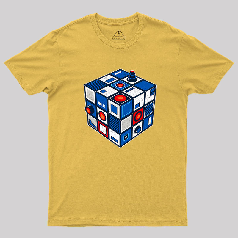 Droid Cube Geek T-Shirt