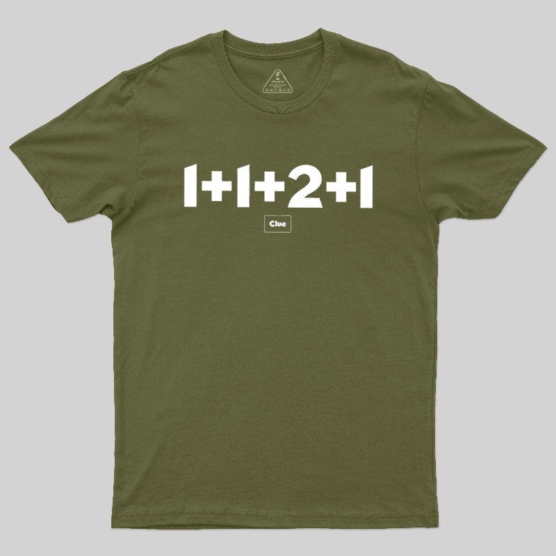 A Clue White T-Shirt Geek T-Shirt