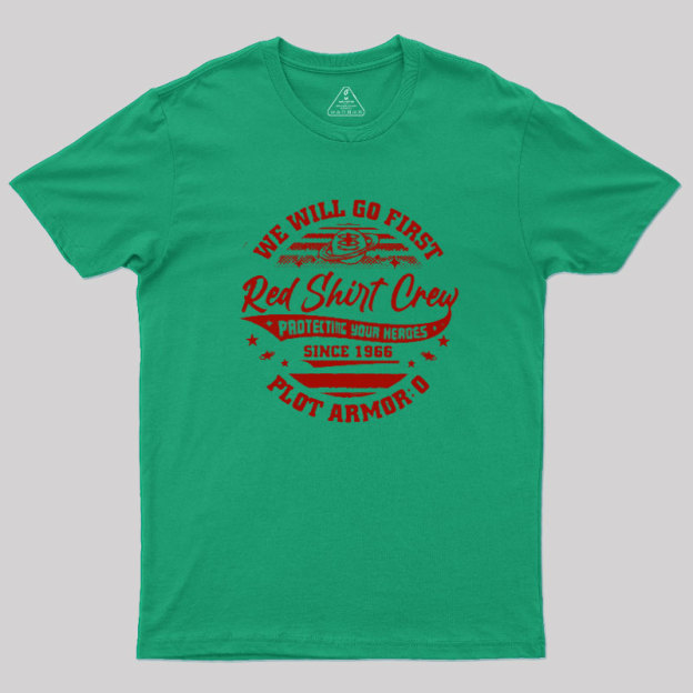 Red Shirt Crew Geek T-Shirt