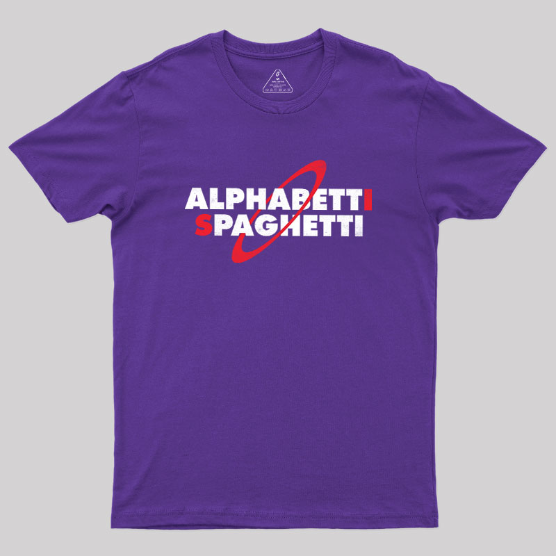 Alphabetti Spagetti Geek T-Shirt