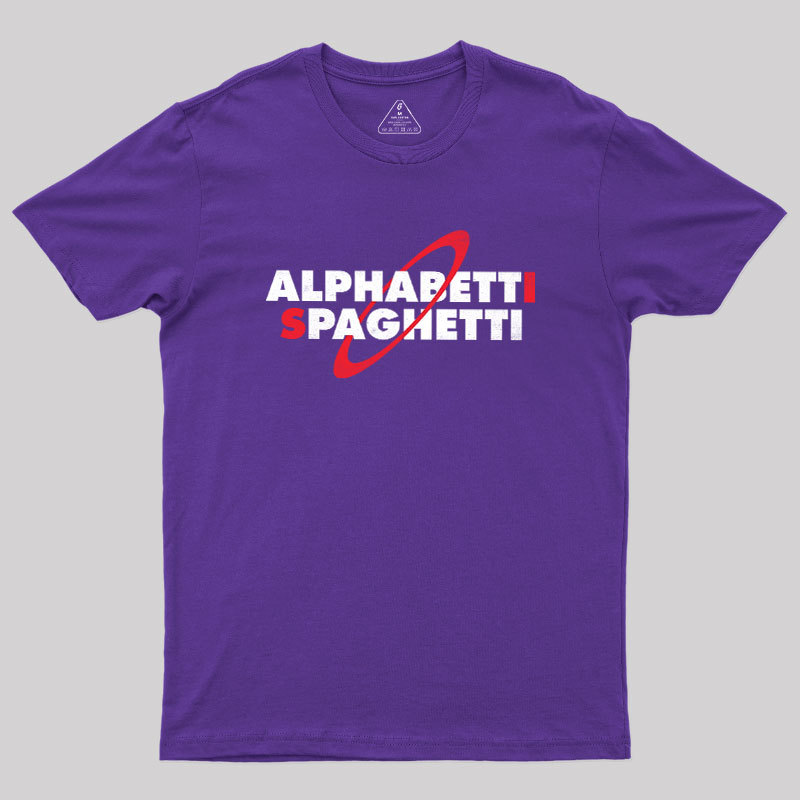 Alphabetti Spagetti Geek T-Shirt