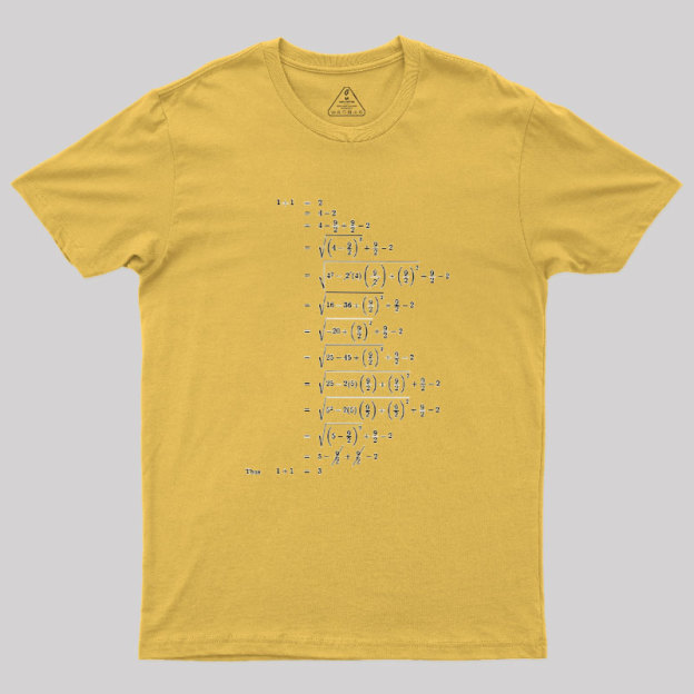 One Plus One Geek T-Shirt