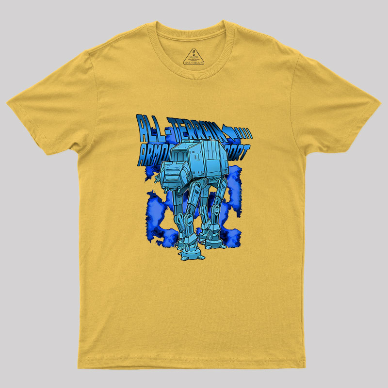 Mega Terrain Mecha Transport Geek T-Shirt