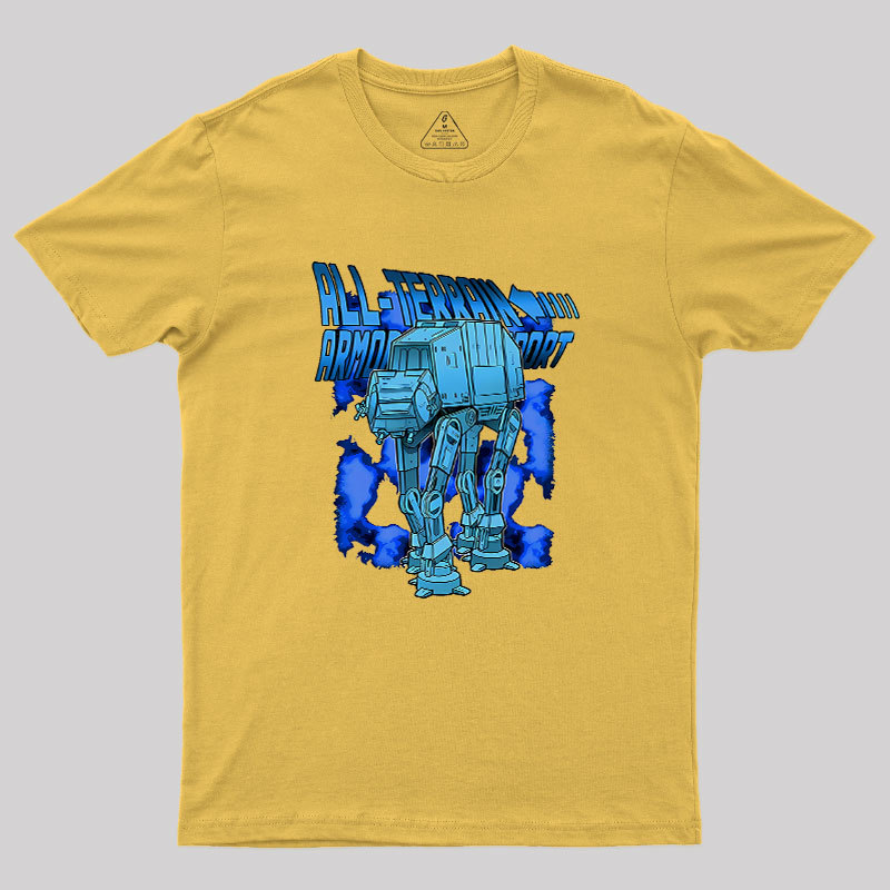 Mega Terrain Mecha Transport Geek T-Shirt