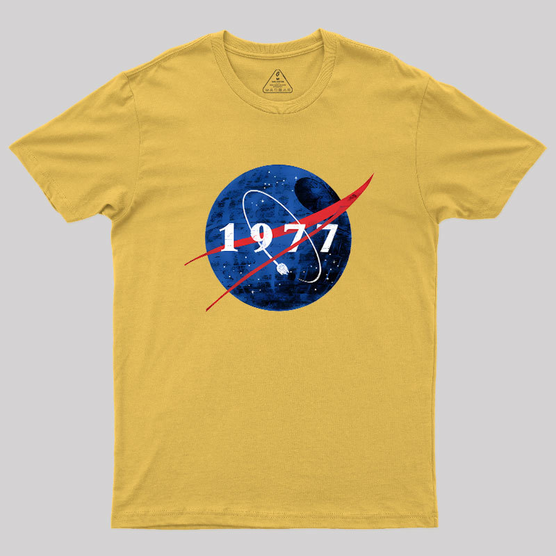 Space Force Origins 1977 Geek T-Shirt
