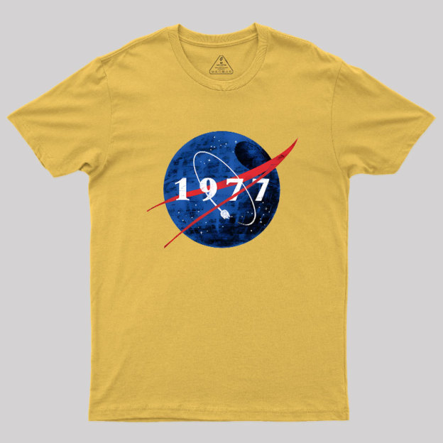 Space Force Origins 1977 Geek T-Shirt