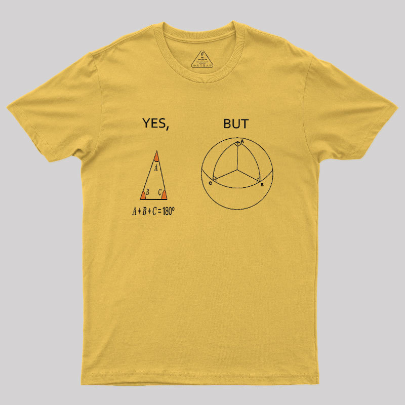 YES BUT Geek T-Shirt
