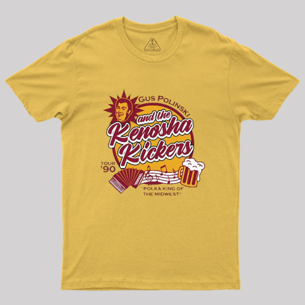 Kenosha Kickers Tour 90s Geek T-Shirt
