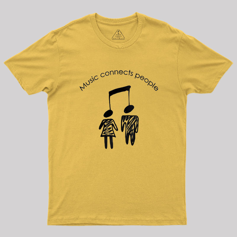 Music Contact People Geek T-Shirt