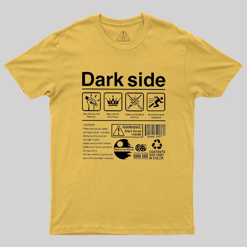 Dark Side Label Geek T-Shirt