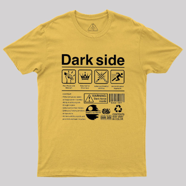Dark Side Label Geek T-Shirt