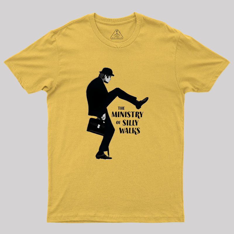 The Ministry Of Silly Walks Geek T-Shirt