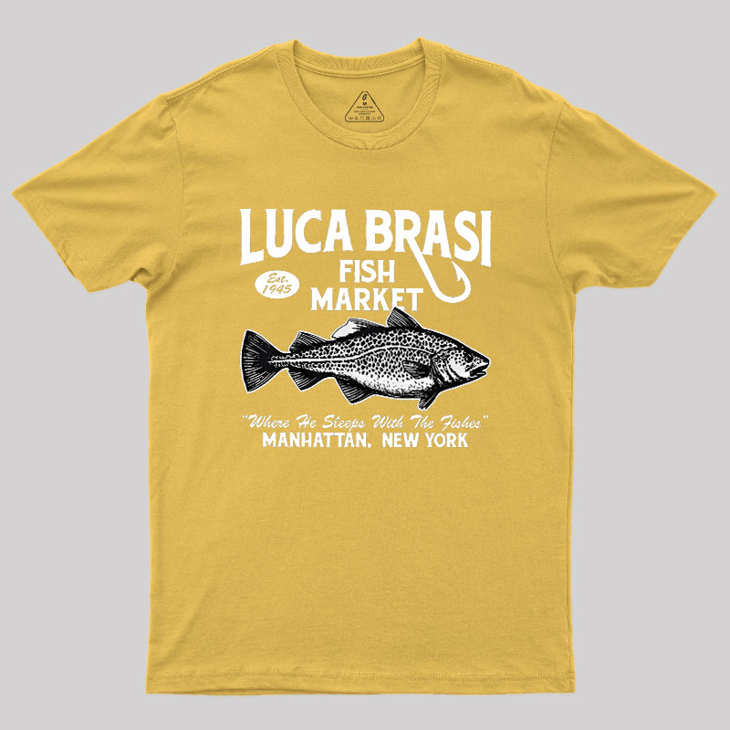 Luca Brasi Fishing Charters Geek T-Shirt