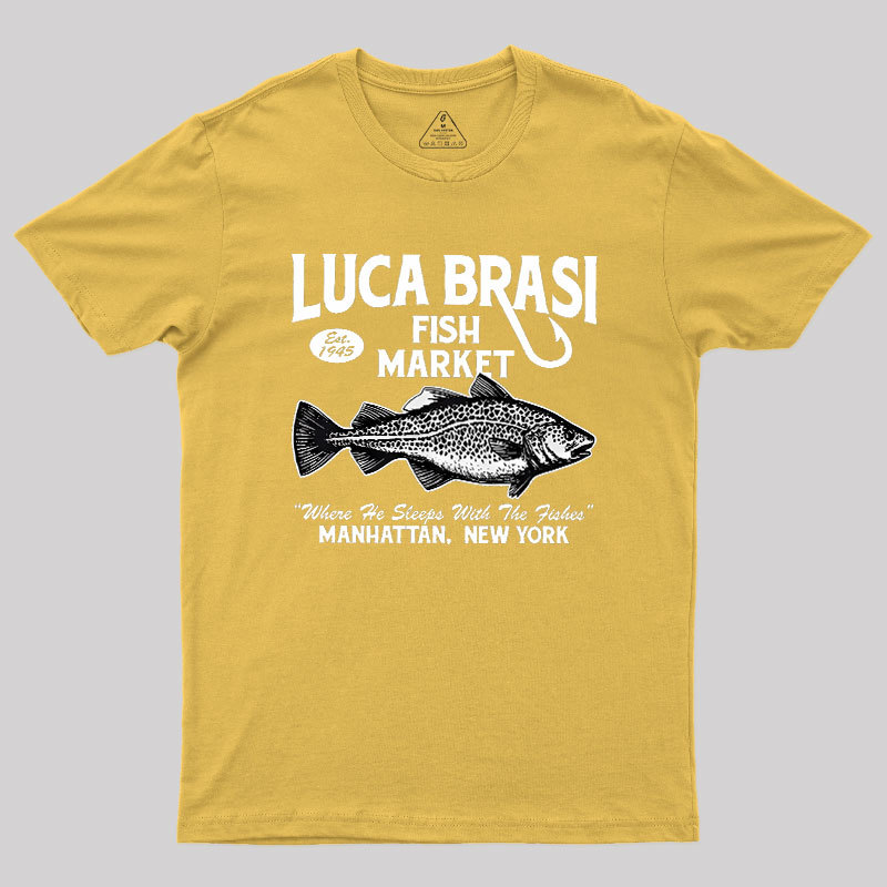 Luca Brasi Fishing Charters Geek T-Shirt