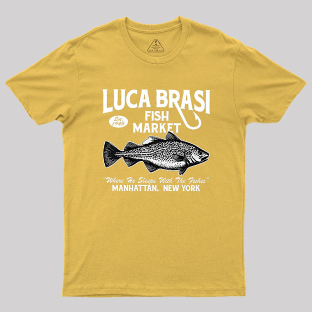 Luca Brasi Fishing Charters Geek T-Shirt