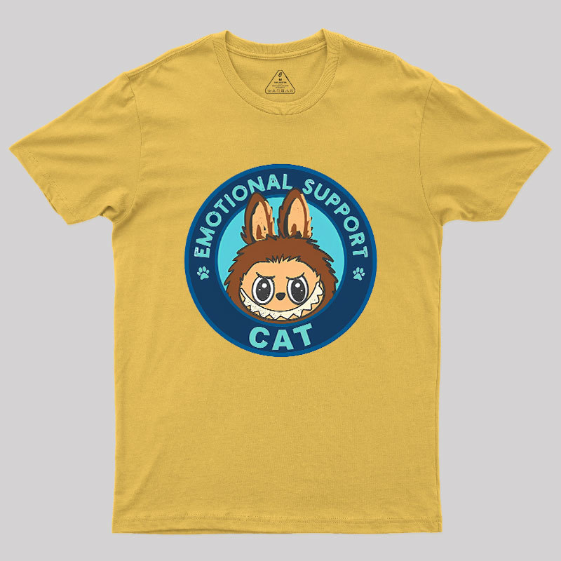 Emotional Support Cat Geek T-Shirt