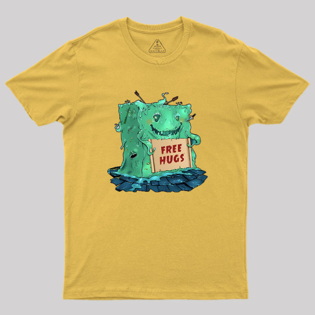 Gelatinous Cube free hugs Geek T-Shirt