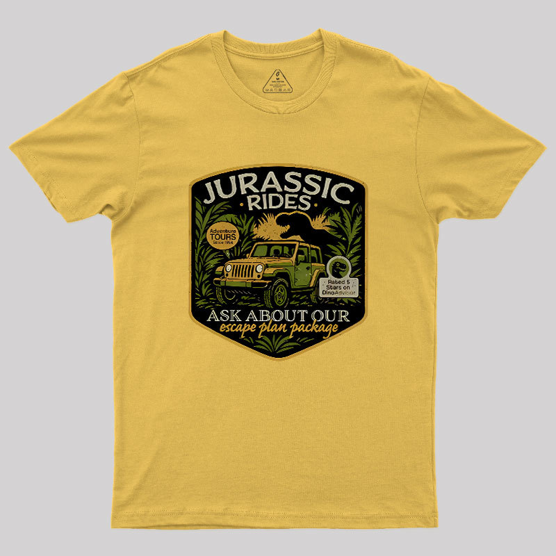 Jurassic Rides Geek T-Shirt