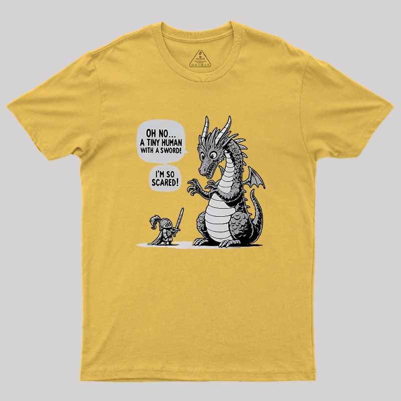Sarcastic Dragon Geek T-Shirt