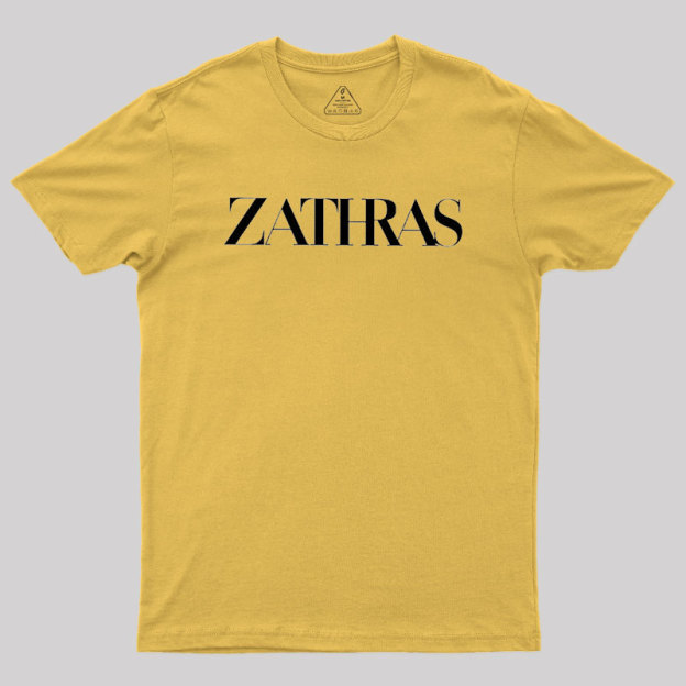 Zathras Logistics And Transport Geek T-Shirt