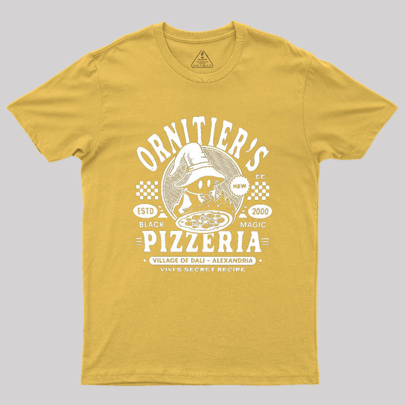 The Ornitier Pizzeria Grunge Geek T-Shirt