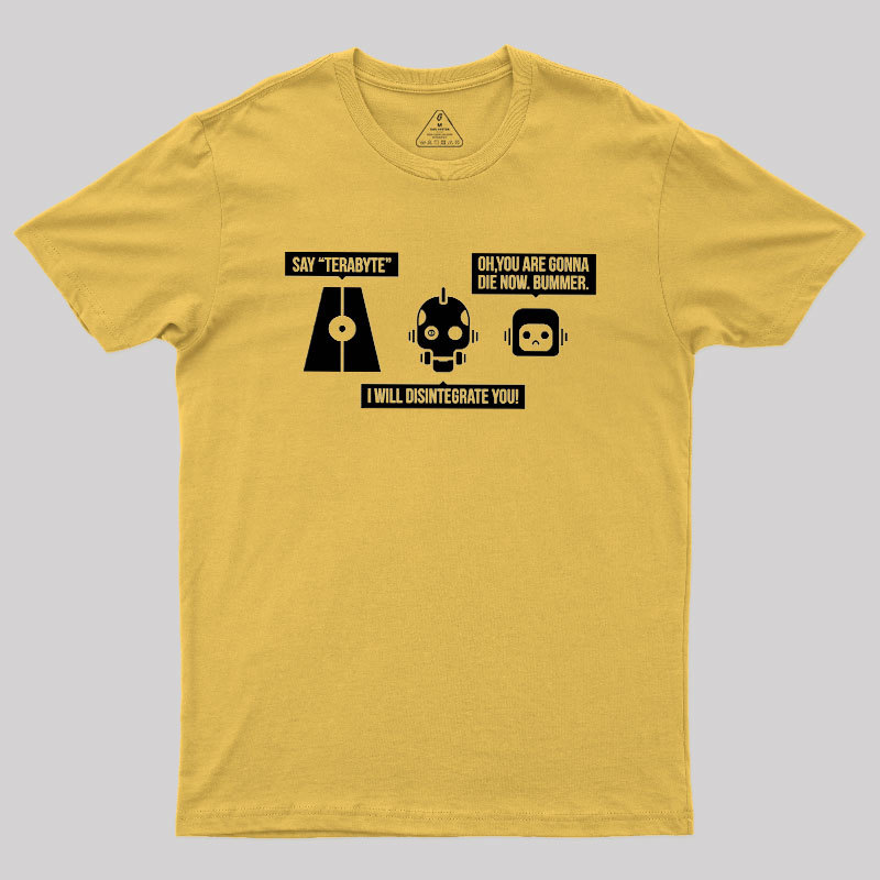 Three Robots Geek T-Shirt