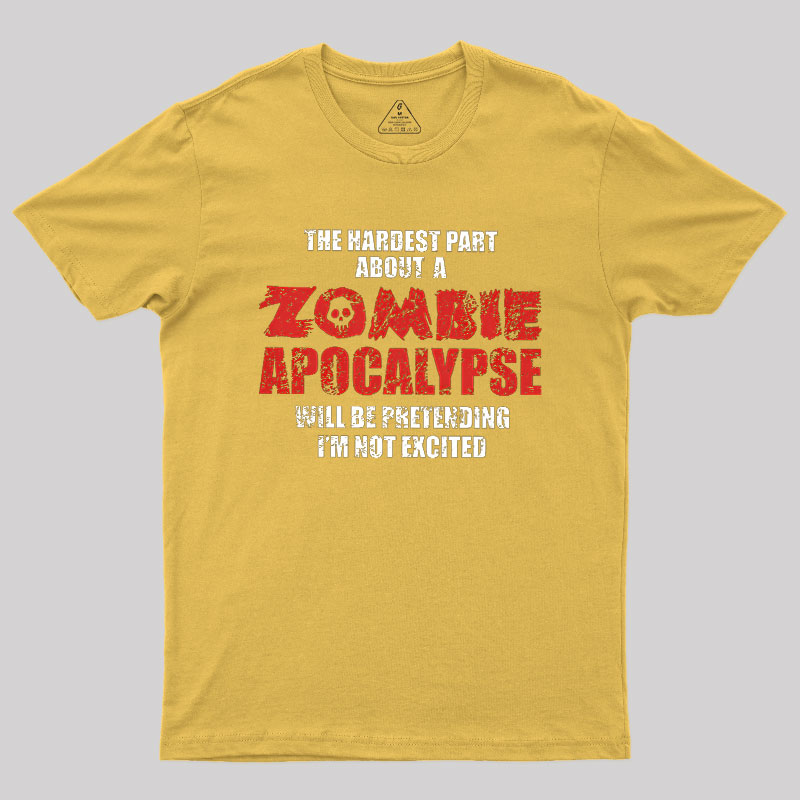 Zombie Apocalypse Geek T-Shirt