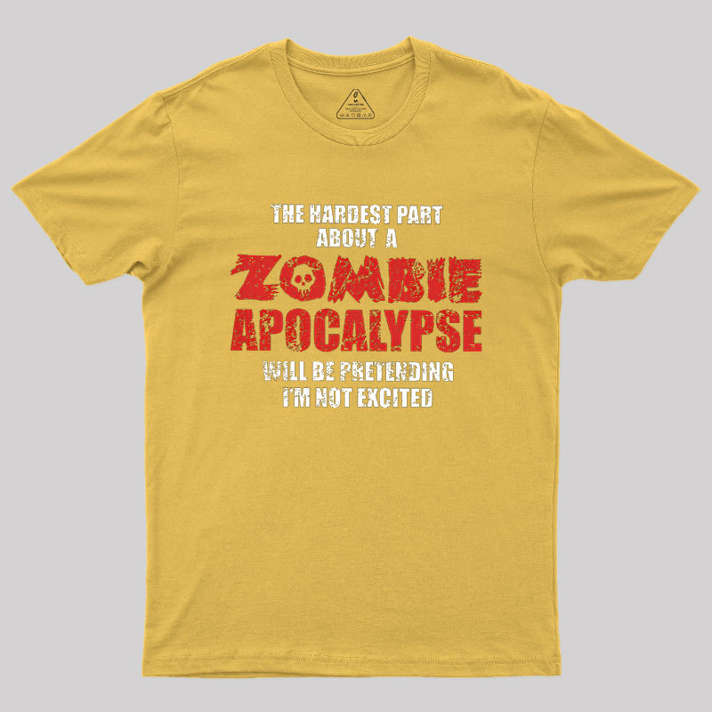 Zombie Apocalypse Geek T-Shirt