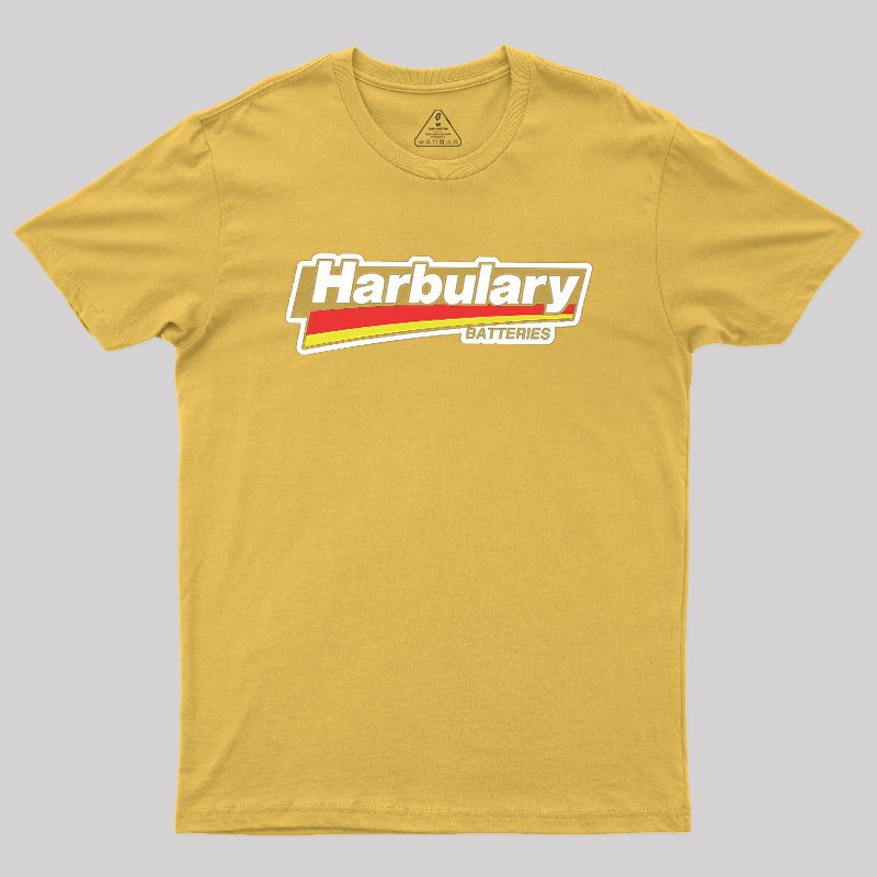 Harbulary Batteries Geek T-Shirt