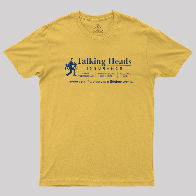 Talking Heads Insurance Geek T-Shirt