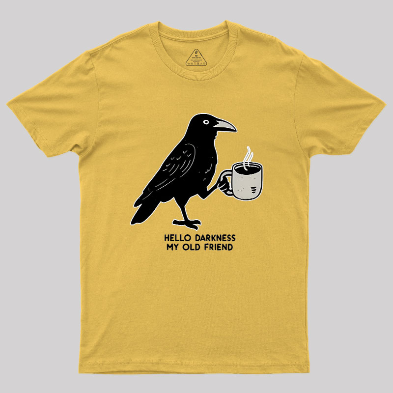 Raven Crow Coffee Geek T-Shirt