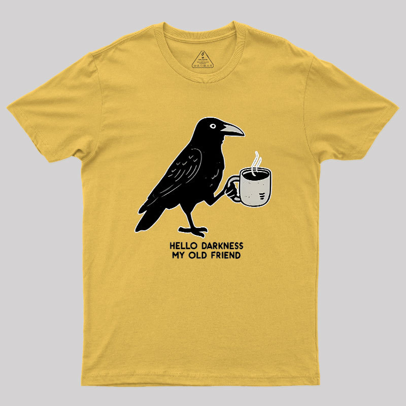 Raven Crow Coffee Geek T-Shirt