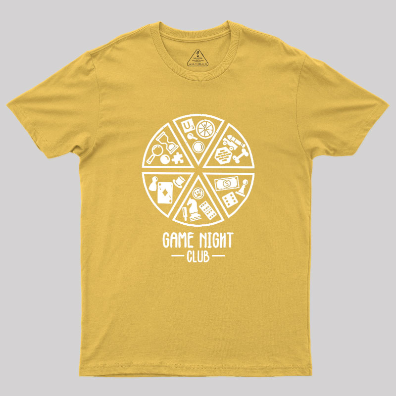 Game Night Club Geek T-Shirt