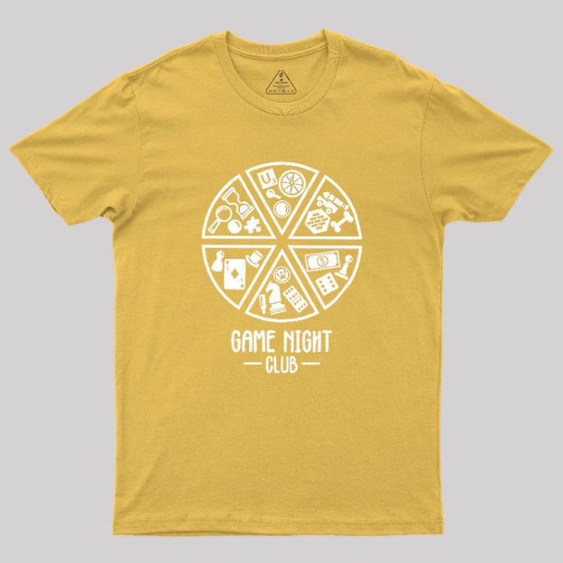 Game Night Club Geek T-Shirt