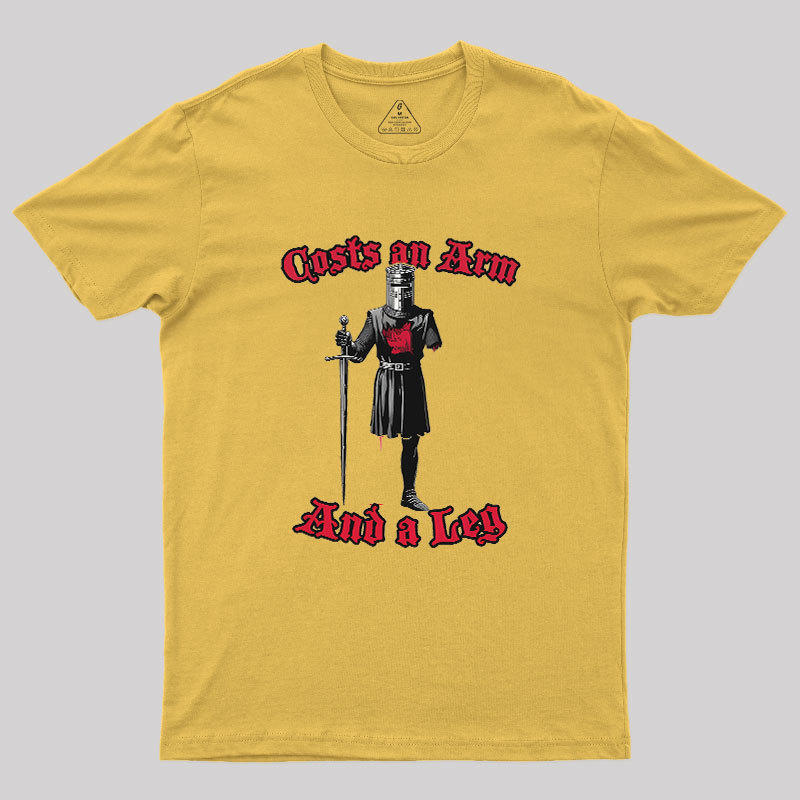 Black Knight Debt Geek T-Shirt