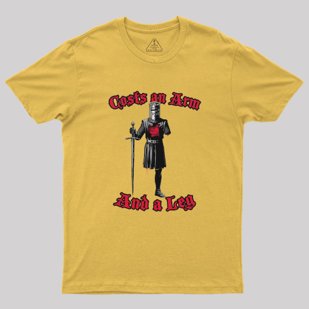 Black Knight Debt Geek T-Shirt