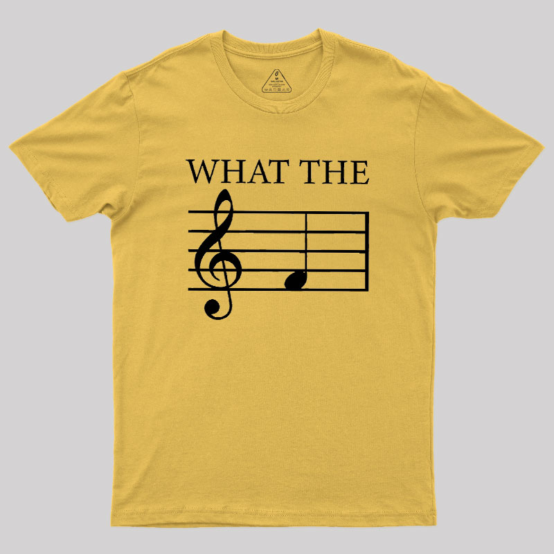 What the F (Treble) Geek T-Shirt