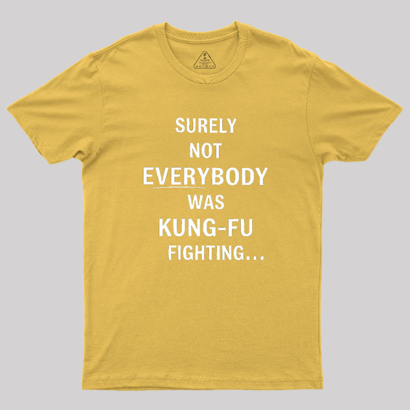 Kung-Fu Question Geek T-Shirt