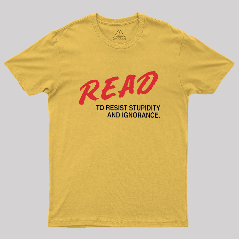 Read to Resist Geek T-Shirt