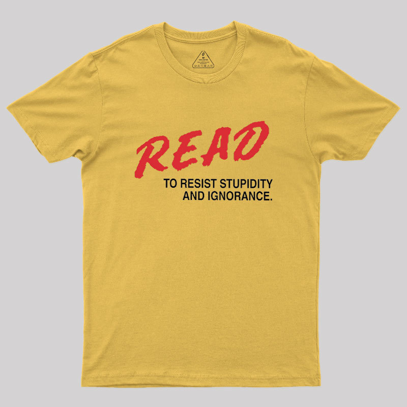 Read to Resist Geek T-Shirt
