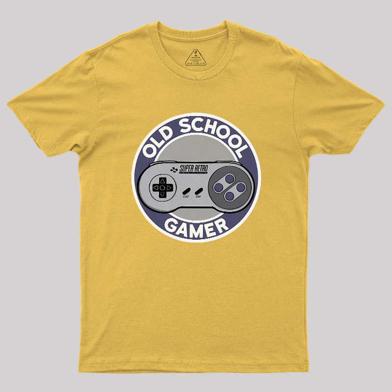 Old School Gamer 16 Bits Geek T-Shirt