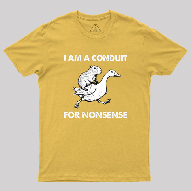 For Nonsense Geek T-Shirt