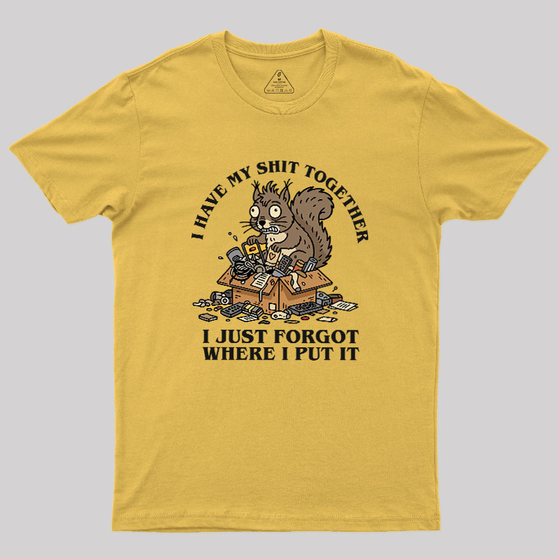 Organized Chaos Geek T-Shirt