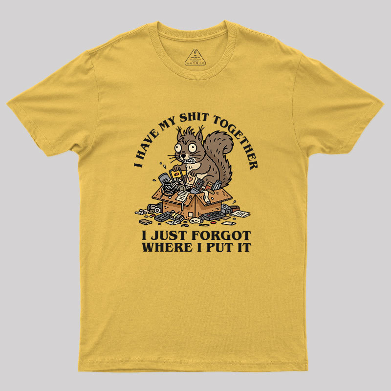 Organized Chaos Geek T-Shirt