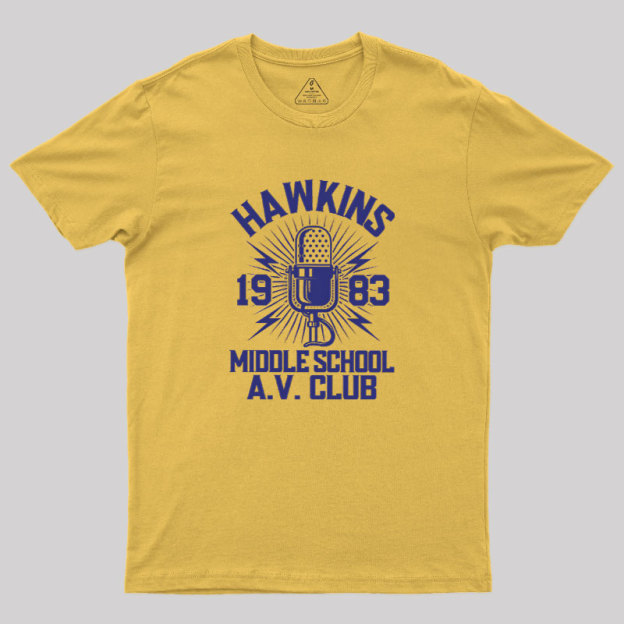 Hawkins A.V. Club 1983 Geek T-Shirt