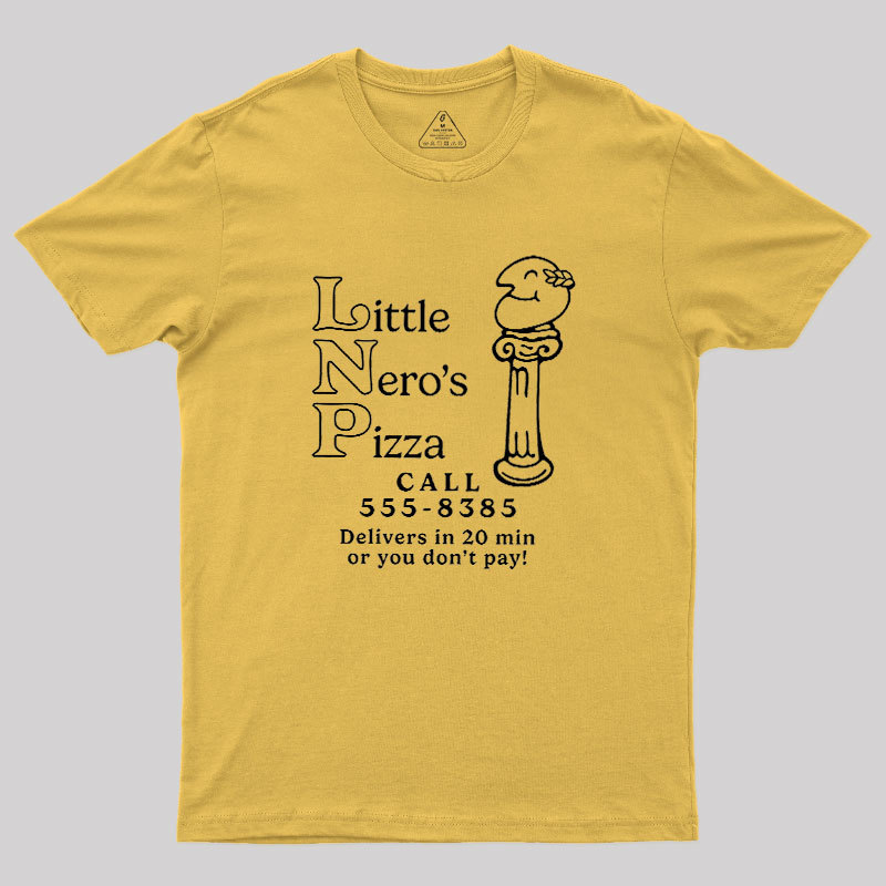 Little Nero's Pizza Geek T-Shirt