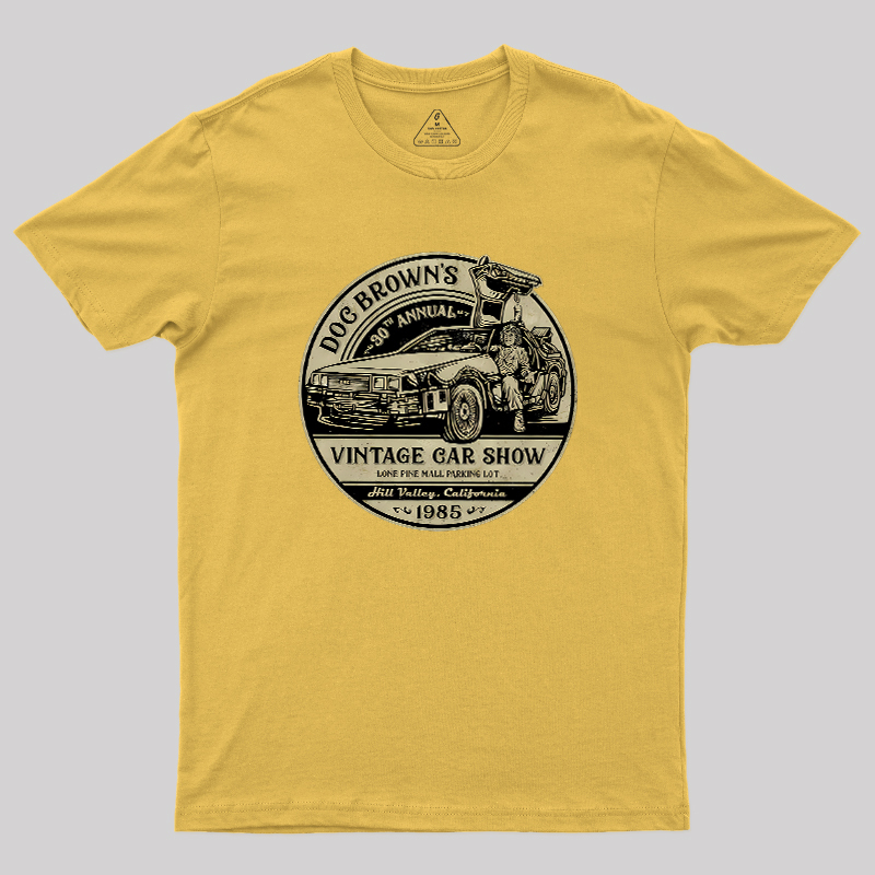 Vintage Car Show Geek T-Shirt