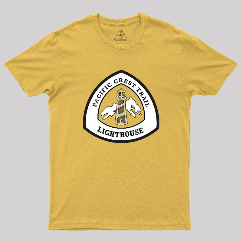 Lighthouse's 2025 PCT Trek Geek T-Shirt