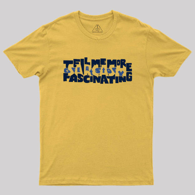Hidden Sarcasm Geek T-Shirt