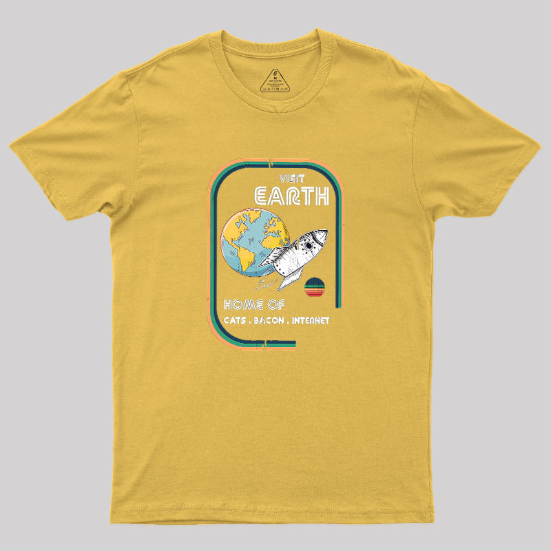 Visit Earth Geek T-Shirt